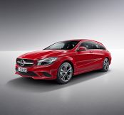 Mercedes CLA Shooting Brake boots the boot in