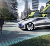 Autonomous driving in hydrogen-powered luxury, Mercedes-styl...