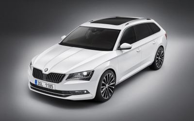 Skoda unveil first official pics of new Superb estate