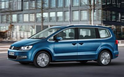 Volkswagen revises Sharan – and makes it 15% more efficient