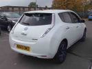 Nissan Leaf, Pure Electric, 4000 miles, white in Cleveland