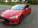 Tesla Model-S P85 2013 - red, 21