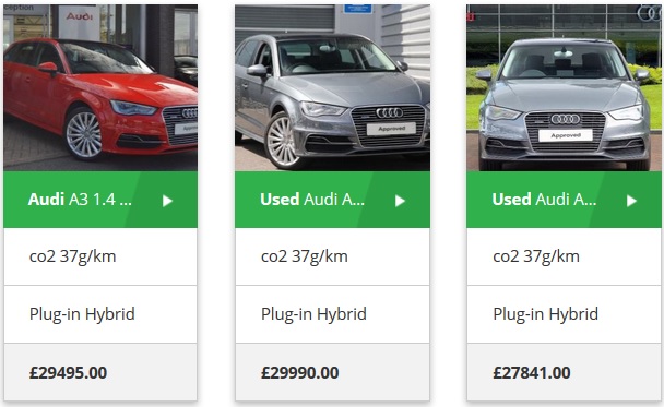 AUDI A3 ETRON USED VEHICLE FOR SALE SEARCH